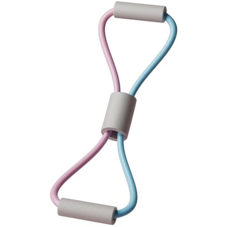 Modstandsbånd til fitnessøvelser - sæt med 2 - til brystforstørrelse - fitness - udstrækning