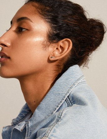 Pilgrim Norma Recycled 3-In-1 Set Earrings - Silver - ONE SIZE