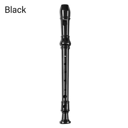 Lang Fløyte Sopranblokk SVART