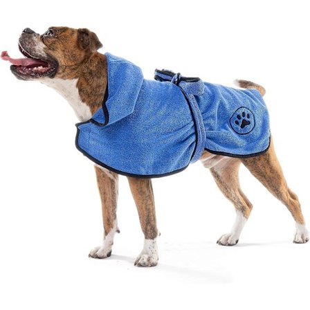 Hundbadrock Blå M 2-pack CASTY