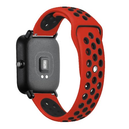 20mm Dubbelfärgat Silikon Smartwatch Armband för Huami Amazfit GTS