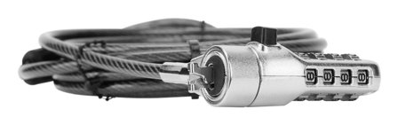 Targus Defcon Compact Combo Cable Lock - sikkerhetskabellås