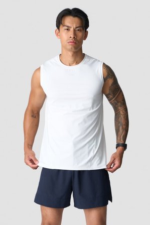 ICANIWILL - Endurance Tank Top Men White - Herren - ICIW