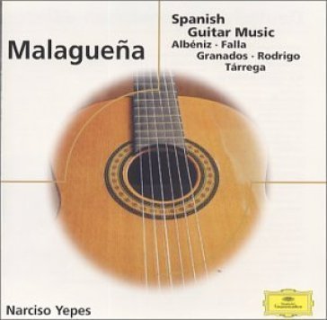 Spanish guitar music (malaguena,cappello Yepes Narciso (Chita