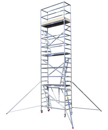 Skeppshultstegen 283-16 Foldestillads 1850 x 750 mm, opfylder AFS 2013:4 5,8 meter, Stiger & stilladser