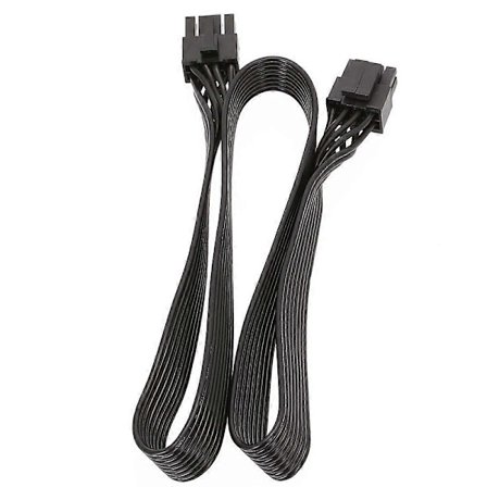 CPU 8-pin hane till CPU 8-pin (4+4-pin) hane EPS-12V moderkort strömadapterkabel Kompatibel med modulär strömförsörjning 60cm