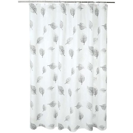 Gardinstang Gardin - Fortykket Pvea Små Blade - 180 * 200cm