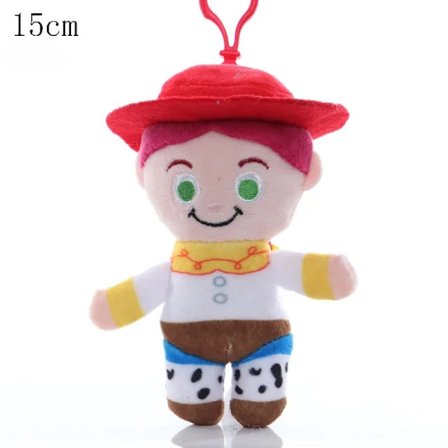 Toy Story Het Jessie Woody Buzz Lightyear Docka Leksaksbil Utomhus Häng Leksak Kul Biltillbehör Motorcykel Bildekoration Gåva