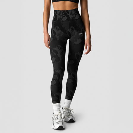 ICANIWILL Camo Seamless Tights Grå
