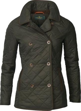Laksen Women ́s Bath Quilted Jacket Jaktjackor Varmfodrade Green M