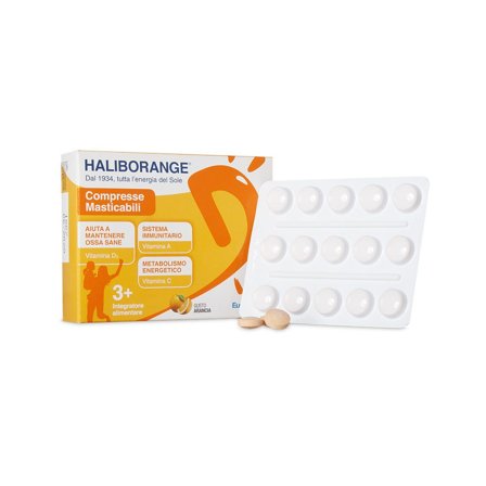 Haliborange 30 Compresse Masticabili - Integratore Vitamine