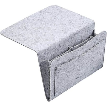 Sengside Lomme i Filt - Opbevaringspose til Sengen. Organizer til Sengen. Senglomme Opbevaringspose