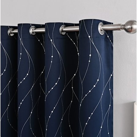 Pimennysverhot Renkailla 140x200 cm 1 Kpl Teksturoitu Aaltoileva Verho Makuuhuoneen Olohuoneen Ikkunakoristeluun