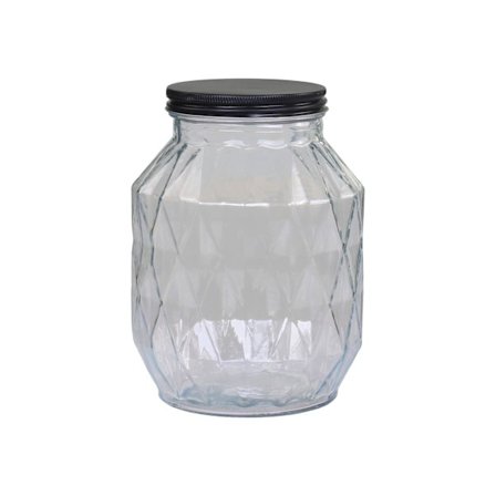 Glasburk Diamantslipning - flera storlekar Chic Antique