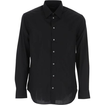Emporio Armani, Shirt Czarny, Mężczyzna, Rozmiar: 2XL