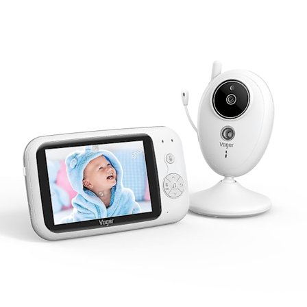 Videobabymonitor med kamera