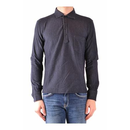 Jacob Cohën Shirt , Blauw , Heren , Maat: L
