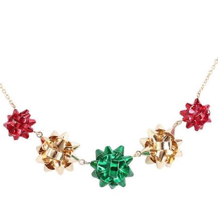 1 stk. julehalskæde til kvinder, festlig julehalskæde til piger