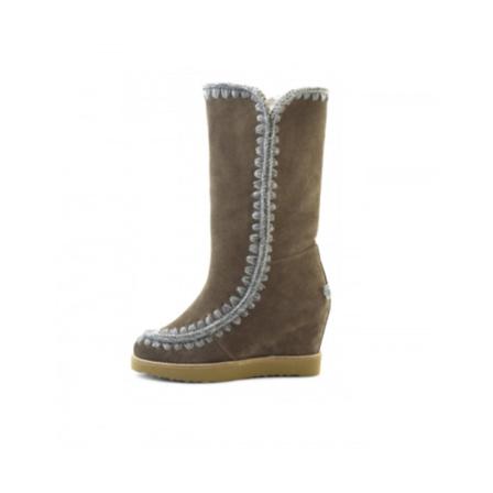 Mou, High Boots Bruin, Dames, Maat:40 EU