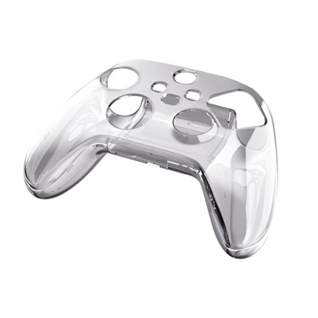 Klart Kristallskydd Skal för Xbox Series X Spelkonsol Kontroll Skyddande Skinn för Fodral Transparent