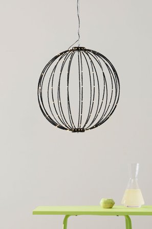 Star Trading - BREEZE hängande dekoration LED ø 50 cm - Svart - Dekorationsbelysning - Från Homeroom