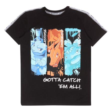 Pokemon Childrens/kids Gotta Catch Em All T-shirt 5-6 År Bla