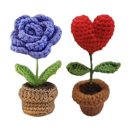 Hjemmelavet DIY Hæklesæt for begyndere til voksne og børn Inkluderer garn[HK]