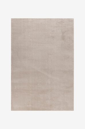 KM Home - Teppe Soft - Beige - Lugg- & ryetepper - 200X290 - Fra Homeroom