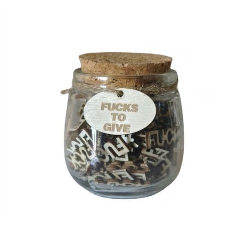 Fuck trebokstaver i tre for utblåsning av dårlig humør, sprell på bursdager, høytider, gaver til venner, morsomme gaver, Valentinsdag.