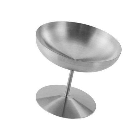 Klassiske 150 ml/250 ml rustfri stålskåle med fod, tåler opvaskemaskine, forretsskåle til dessertcocktails og fester