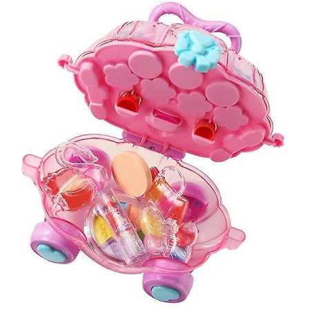 17X14x9,5cm Rosa Legekøkken & Låtsasmat 1 Sæt Børn Bruger Makeup Legetøj Børn Kosmetisk Legetøj_qcx