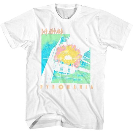 Neon Pyromania Def Leppard T-shirt