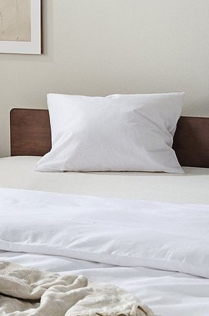 Jotex - Pudebetræk Mat hvid hvid - BILL - Køb Pudebetræk hos Jotex