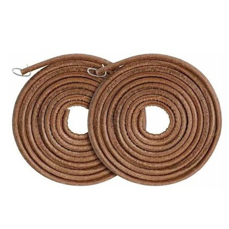 2 st Vintage Symaskin Läderrem Tramprem med Krok som på Bilden