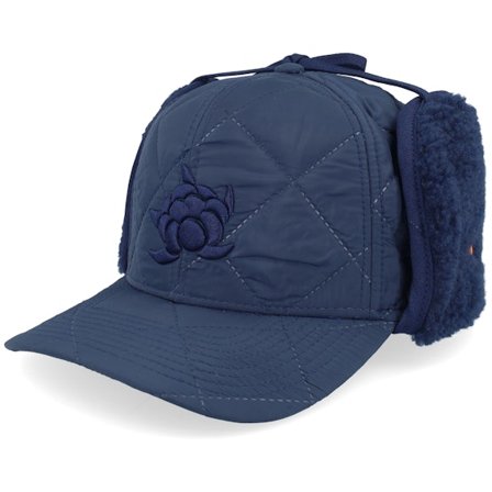 SQRTN - Azul earflap Gorra - Frösön Cap Navy Earflap @ Hatstore