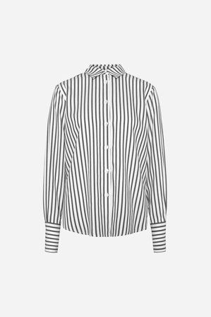 CAMILLA PIHL - Cilia Shirt - Black Stripe - 46