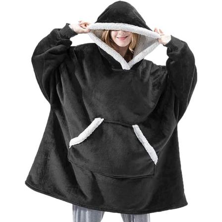 Hupullinen peittopaita, superpehmeä ja lämmin