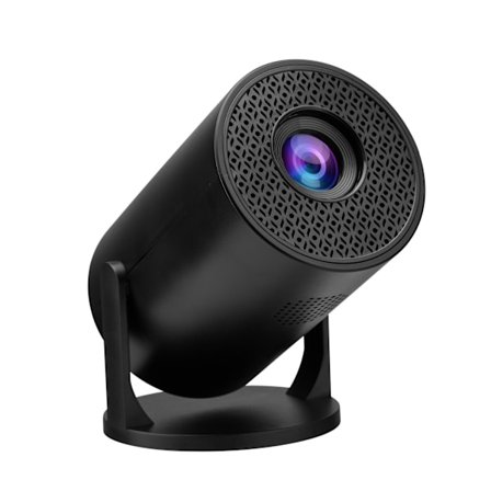Bærbar Mini HD Hjemme Mobiltelefon Projektor med 1080F Dekodning Black