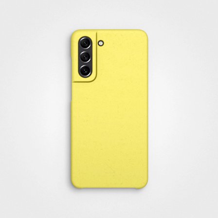 No Plastic Mobile Case Yellow Neon, 100% Circular | agood company, Samsung S21 FE 5G