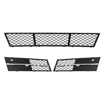 Bil Främre Stötfångare Nedre Grill Set Mitt Vänster Höger För- 5 Series F10 F11 10-13 51117200699 51117200