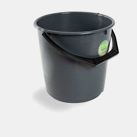 Ämpäri Nordiska Plast ECO, ekoharmaa, 10 litraa