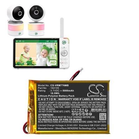 Batteri till BabyPhone för VTech LF915, LF920, LF930 HD m.fl.