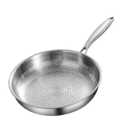 Titanium Pan Pro med låg 2025 Holdbar ridsefast non-stick titaniumpande til madlavning