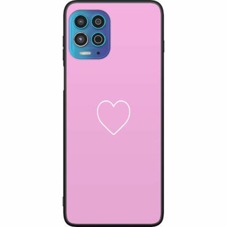 Motorola Moto G100 Svart Skal Hjärta