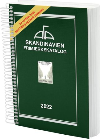 2022, AFA Skandinavien - Spiralryg frimærkekatalog