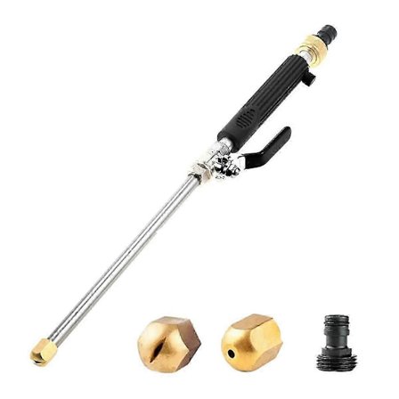 Universal havespules højtryksrenser tilbehør, højtryksspulehoved til haveslange, Jet No