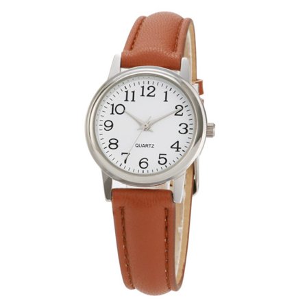 Naisten kvartsikello nahkaranneke vedenpitävä digitaalinen kello paras lahja perheelle