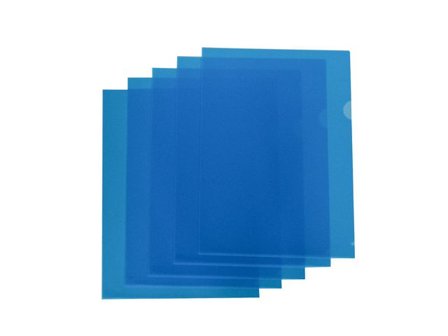 Aktmapp kraftig A4 0,18 blå - Lyreco - Kontorsmaterial - Mappar och plastfickor - Plastmappar och aktmappar