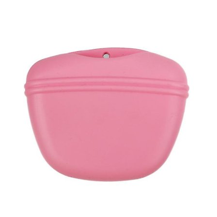 Pet Bærbar Hundetrænings Taljepose Hunde Foder Opbevaringspung 1 Stykke Pink