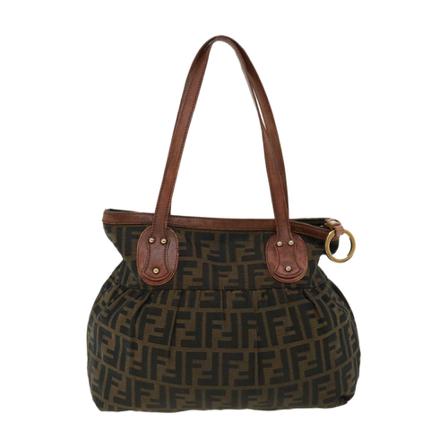Fendi Vintage, Tote Bags Bruin, Dames, Maat:ONE Size